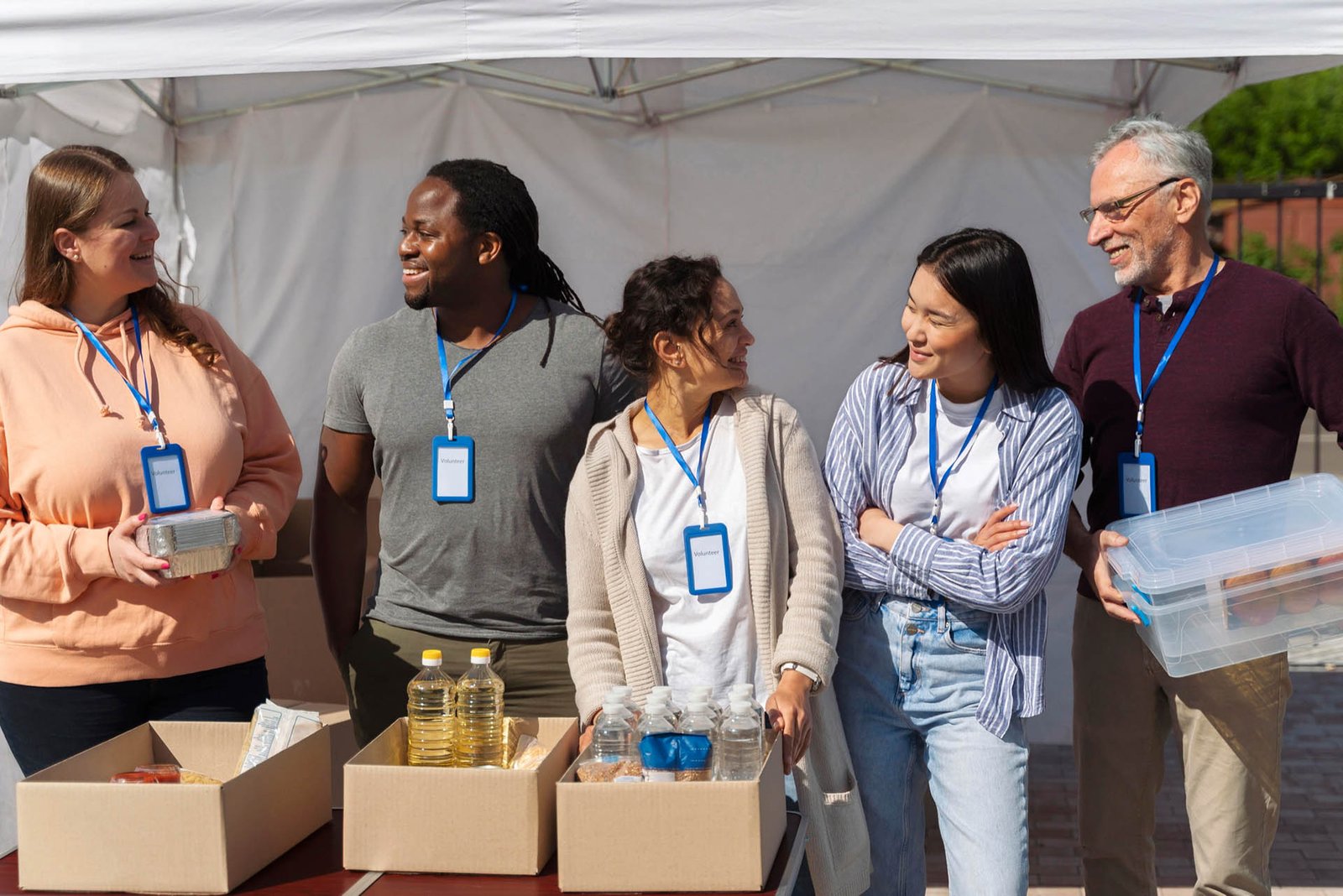Community service volunteers